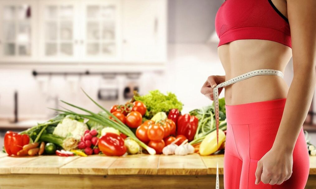 Correct food for weight loss